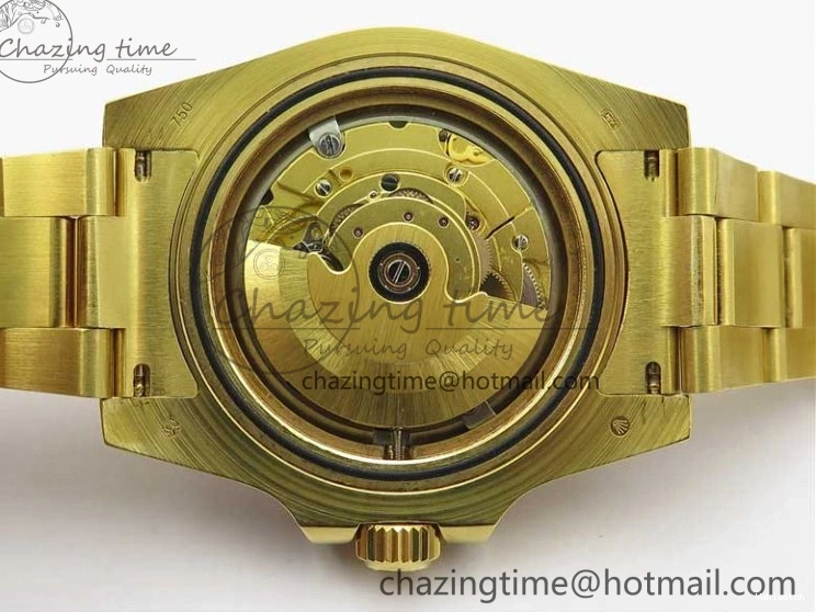 on Dial YG 116618 D1F YG Wrapped Bracelet Submariner Edition A2836 LB Best Wrapped Blue 0523
